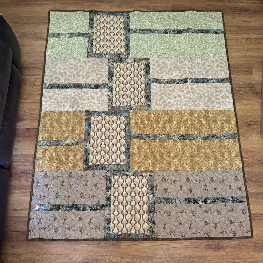 Gorgeous Handmade Lap Quilt